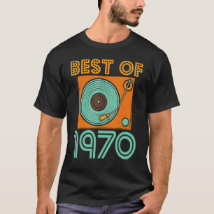 Best of 1970 Retro-Ära Vintage Generation Seventie T-Shirt