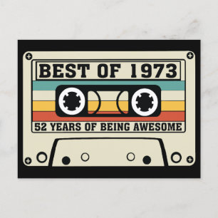 Best of 1973 52 Jahre phantastisch Feiertagspostkarte