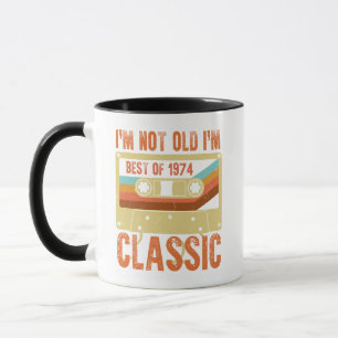 Best of 1974 50 Year Old Gifts Men BDay 50 th Birt Tasse