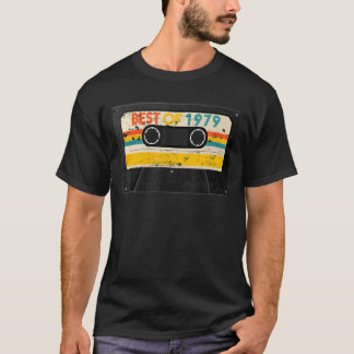 Best of 1979 44. Geburtstagskassettenband Vintag T-Shirt