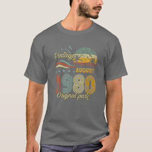 Best Of 1980 50. Geburtstagsgeschenke Kassette Ban T-Shirt