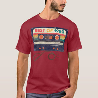 Best of 1980 Vintages 41. Geburtstagsgeschenkband T-Shirt