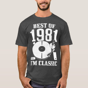 Best of 1981 Im Classic 40. Geburtstagsgeschenk Vi T-Shirt