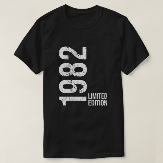 Best of 1982 Celebrating 44 Years of Character T-Shirt (Design vorne)