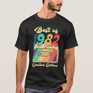 Best of 1982 S Retro Vintag seit 1982 Geburtstag G T-Shirt