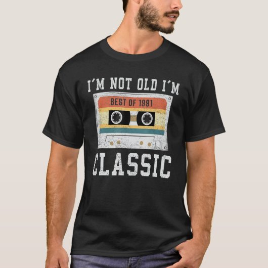 Best of 1991 Men BDay T-Shirt (Vorderseite)