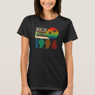 Best of 1996 26. Geburtstag Vintage Kassette T-Shirt