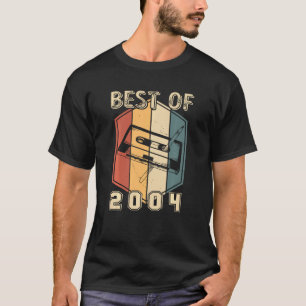 Best of 2004 18-jähriges Kassettenband 18. Geburts T-Shirt