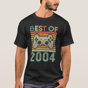 Best of 2004 Vintag Bday 18. Geborenes Videospiel  T-Shirt