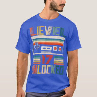 Best of 2005 Unlock Level 17 Geburtstagsgeschenk V T-Shirt