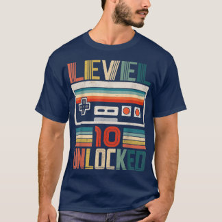 Best of 2012 Unlock Level 10 Geburtstagsgeschenk V T-Shirt