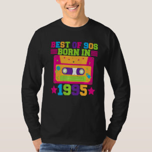 Best of 90s Geboren 1995 Retro Birthday Party Idee T-Shirt