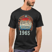 Best of August 1965, eins von 57 Jahren T-Shirt (Vorderseite)