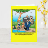 Best of Breed Funny Birthday Card Karte (Gelbe Blume)