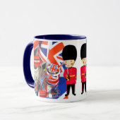 Best of British Souvenirs Tasse (Vorderseite Links)