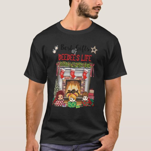 Best of Deedelife Feuerplatz Weihnachten T-Shirt (Vorderseite)