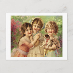 Best of Friends - Émile Vernon Postkarte