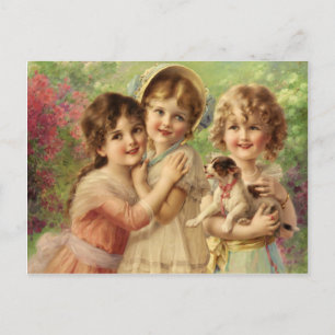 Best of Friends - Émile Vernon Postkarte