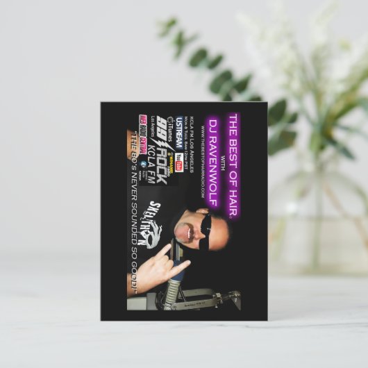 Best of Hair Werbeplakate Postkarte (Stehend Vorderseite)