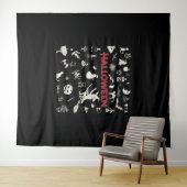 Best of Halloween Wandteppich (Beispiel (Horizontal))
