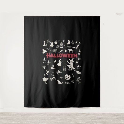 Best of Halloween Wandteppich (Vorderseite)