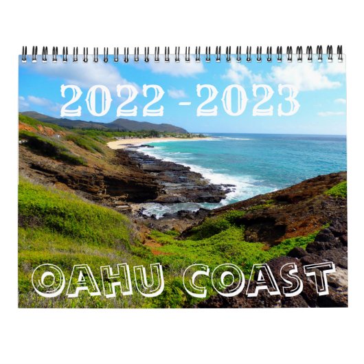 Best of Hawaii 2022-2023 Calendar Kalender (Rückseite)