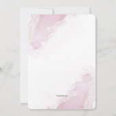 Best of Herbst Wedding Einladung (Rückseite)