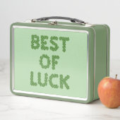 Best of Luck Clovers Greeting Metall Brotdose (Beispiel)