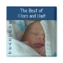 Best of Mama & Vater - Geschenke für Babymagnete P