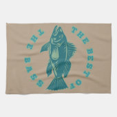 Best of the Bass Handtuch (Horizontal)