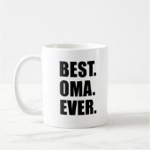 Best Oma Ever Tasse (Links)
