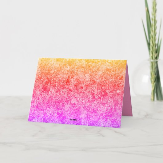 Best Oma je Custom Mother's Day Foto Pink Karte (Rückseite)