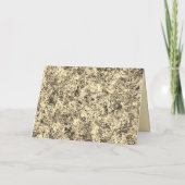 Best Oma jemals Custom Mother's Day Foto Golden Karte (Rückseite)