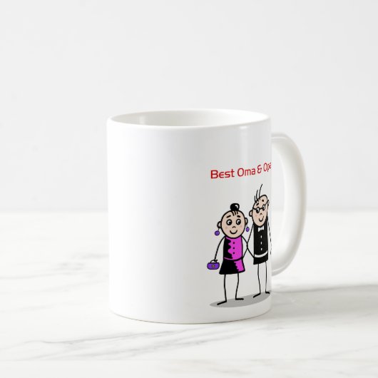 Best Oma & Opa 2.png Kaffeetasse (VorderseiteRechts)