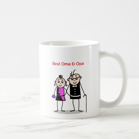 Best Oma & Opa 2.png Kaffeetasse (Rechts)