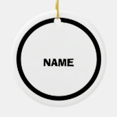 Best Oncle Christmas Ornament (Hinten)