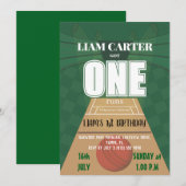 Best one First Birthday Invitation Einladung (Vorne/Hinten)