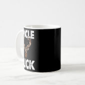 Best Onkel Buck Ever Funny Men Jagd Hirsch Buck Kaffeetasse (Vorderseite Links)