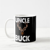 Best Onkel Buck Ever Funny Men Jagd Hirsch Buck Kaffeetasse (Links)