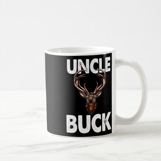 Best Onkel Buck Ever Funny Men Jagd Hirsch Buck Kaffeetasse (Rechts)