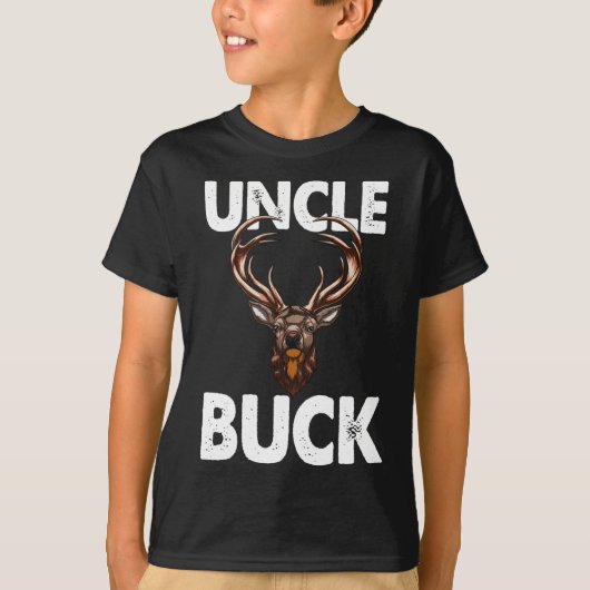 Best Onkel Buck Ever Funny Men Jagd Hirsch Buck T-Shirt (Vorderseite)