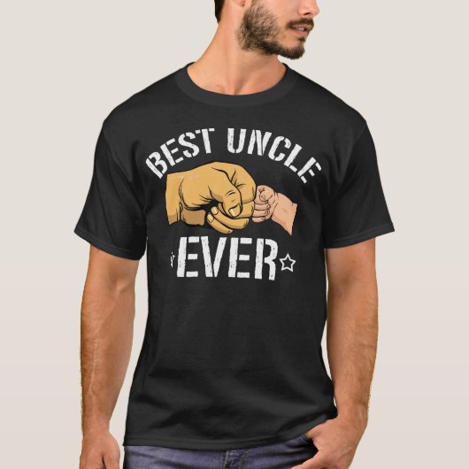 Best Onkel Ever Faust-Bump-Shirt T-Shirt (Vorderseite)