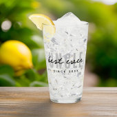 Best Onkel Ever Moderne Elegante Einfache Vater's  Glas