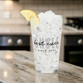 Best Onkel Ever Moderne Elegante Einfache Vater's  Glas