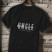 Best Onkel Ever Moderne Elegante Einfache Vater's T-Shirt