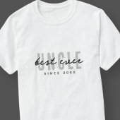 Best Onkel Ever Moderne Elegante Einfache Vater's T-Shirt