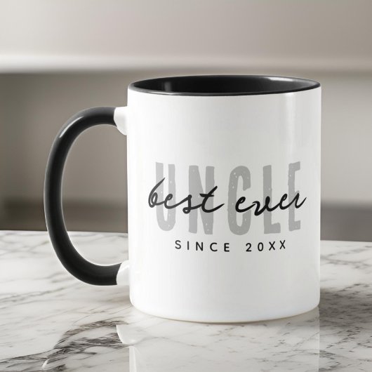 Best Onkel Ever Moderne Elegante Einfache Vater's  Tasse