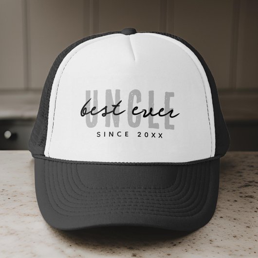 Best Onkel Ever Moderne Elegante Einfache Vater's  Truckerkappe