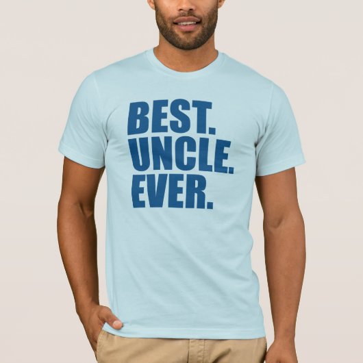 Best. Onkel. Immer.(Blau) T-Shirt (Vorderseite)