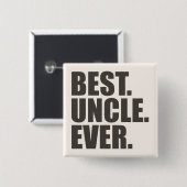 Best. Onkel. Immer. Button (Vorne & Hinten)